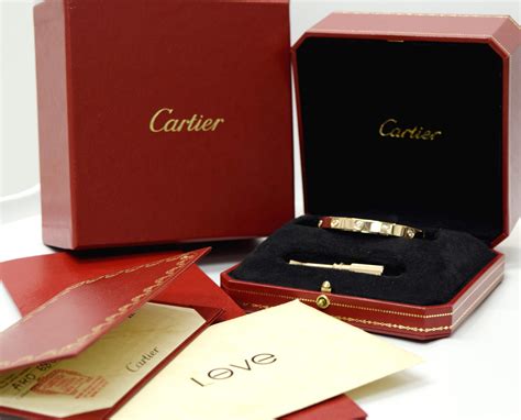 buy cartier love bracelet box|authentic cartier love bracelet.